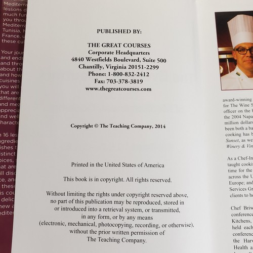 The Great Courses : The Everyday Gourmet by Bill Briwa 2013 3 DVD/HC Sealed - Picture 3 of 10