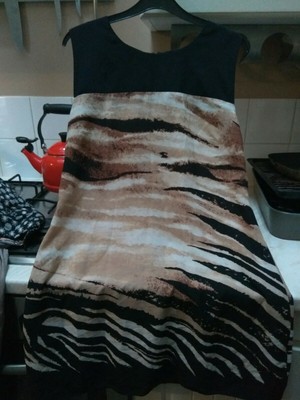 dorothy perkins tiger print dress