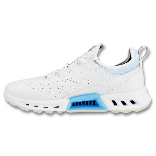 ECCO Men BIOM C4 Iceman Edition Spikeless Golf Shoes White - 23 NEW - Picture 3 of 4