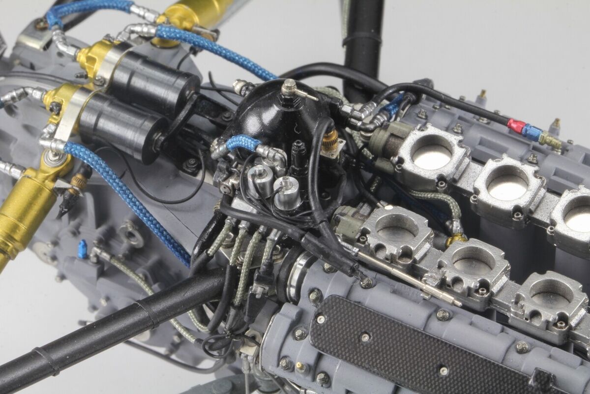 Top Studio 1:12 F1 Williams FW14B Late Engine Super Detail Top Studio 1:12 F1 Williams FW14B Late Engine Super Detail
