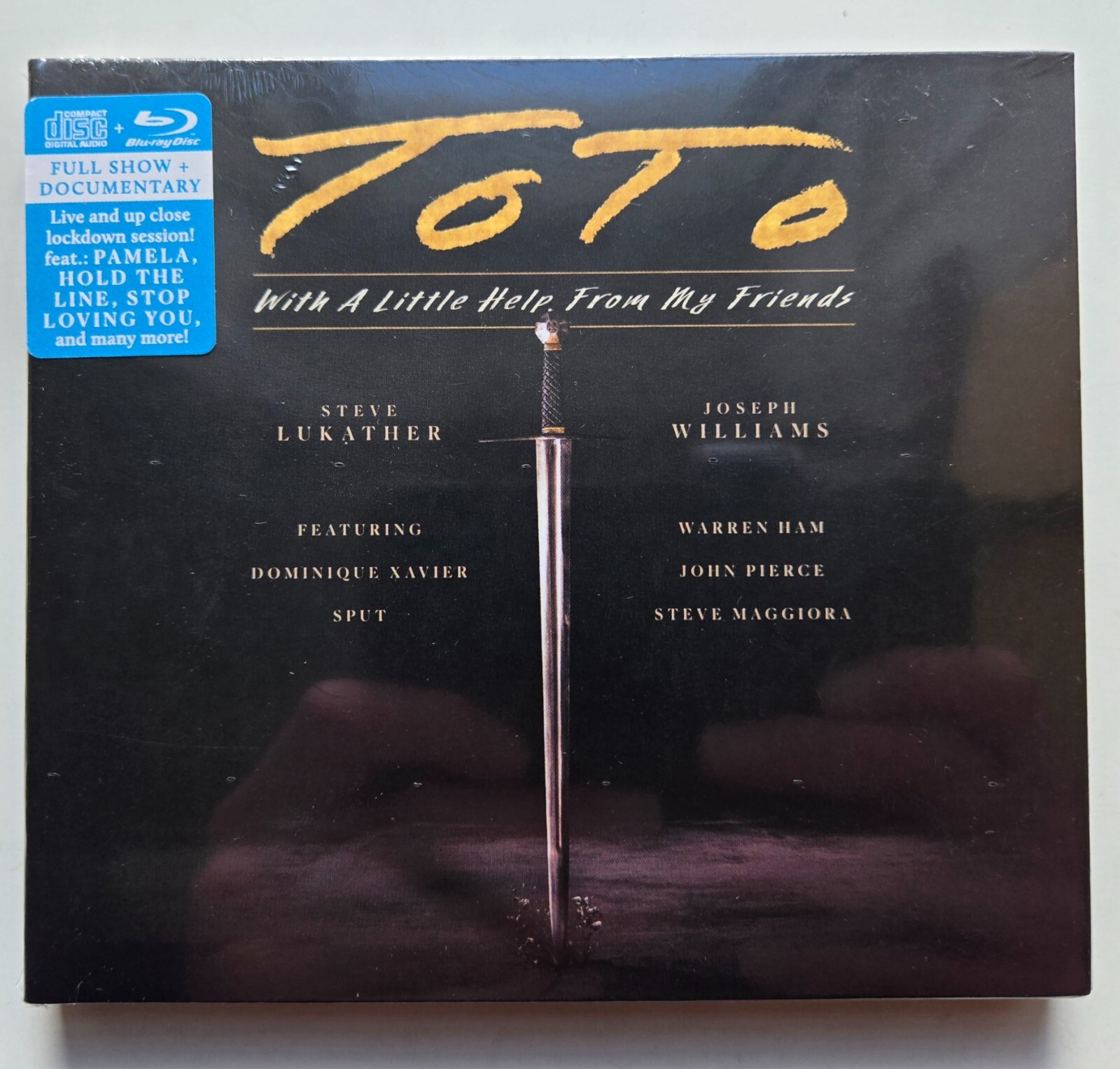 Toto - With a Little Help from My Friends - CD & Blu-Ray NEW & SEALED