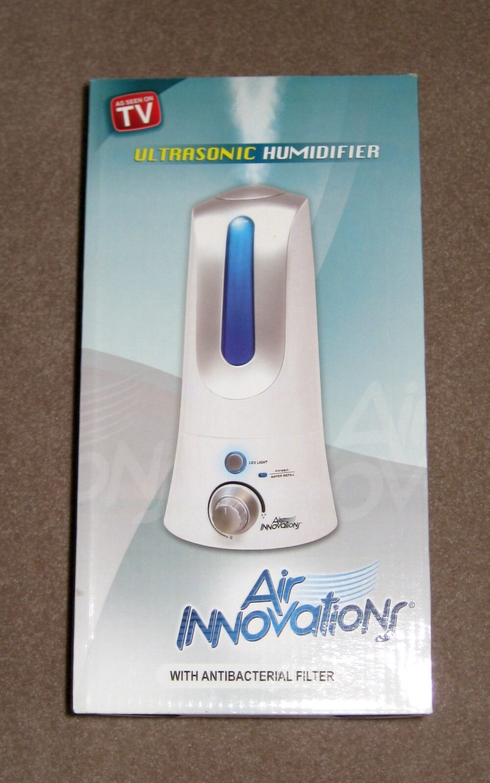 New Air Innovations Ultrasonic Humidifier with Antibacterial Filter 62 Hours