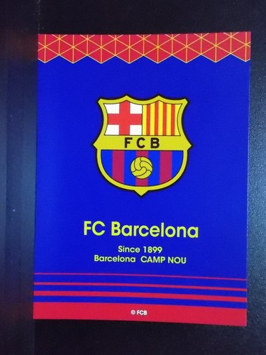 Panini WCCF Badge Check List Barcelona - Picture 18 of 19