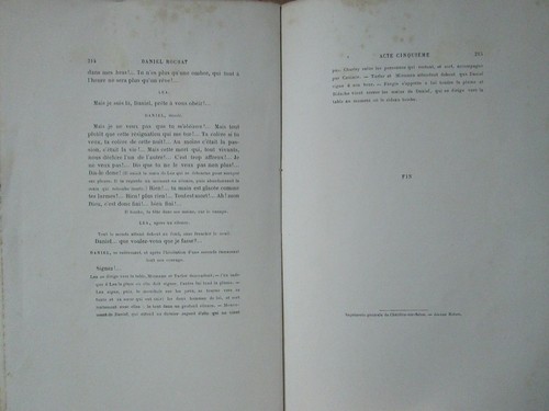 VICTORIEN SARDOU : DANIEL ROCHAT + RABAGAS comédies, 1872/80. - Foto 12 di 12