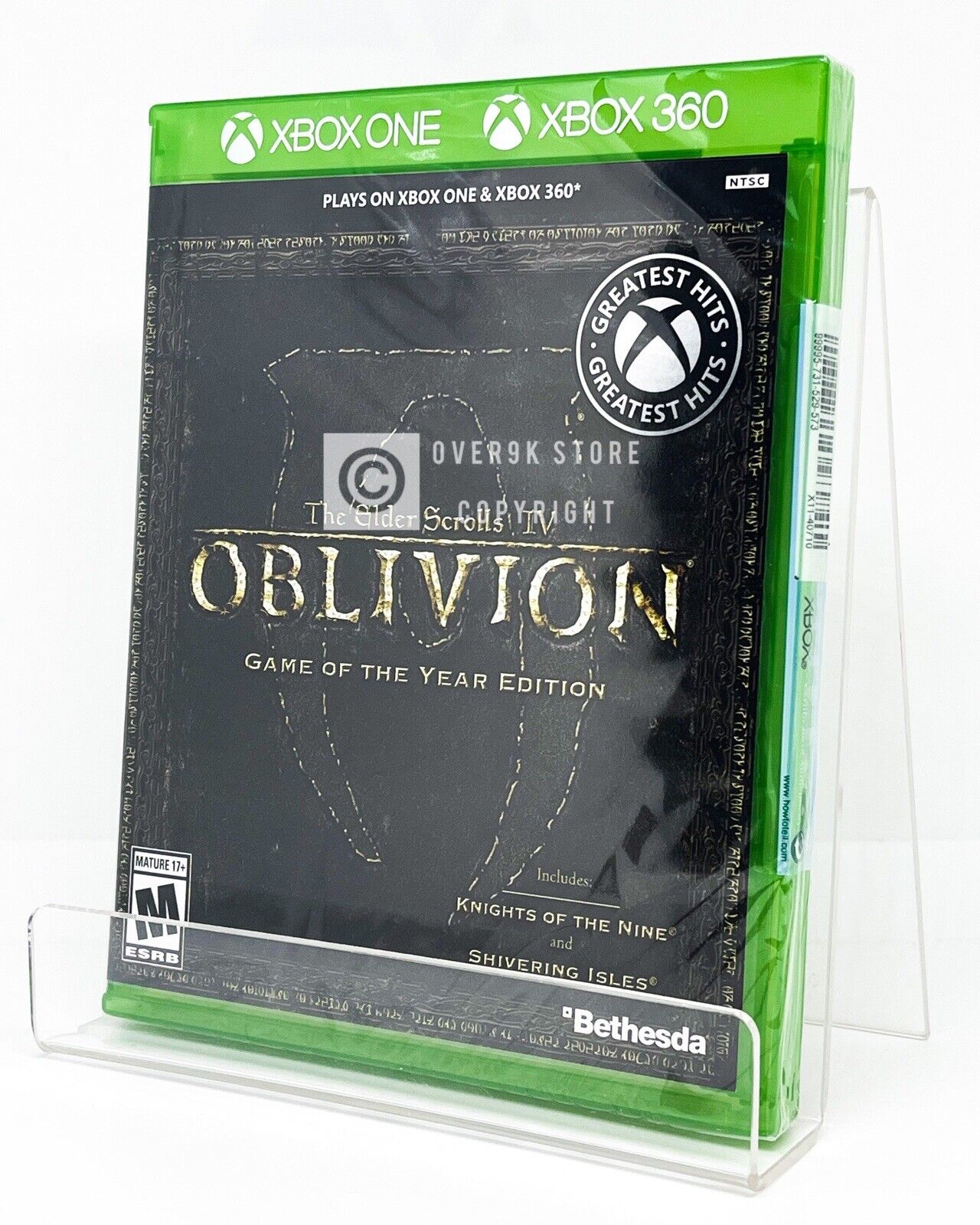 Elder Scrolls IV Oblivion Game of the Year Edition: Xbox 360 Xbox One Brand New 710425392849