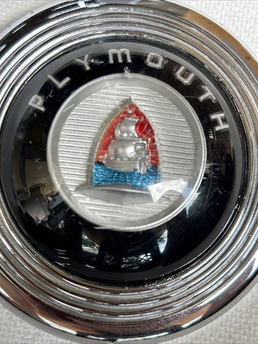 Nos Mopar Plymouth Horn Button No. 1115956. - Picture 6 of 18