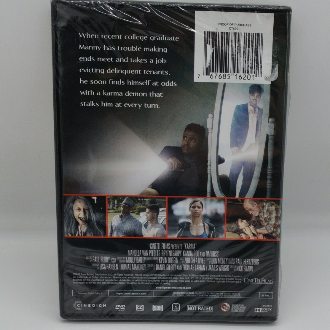 Karma DVD 2018 Mandela Van Peebles Brytni Sarpy Kanoa Goo