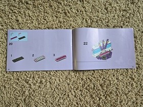 LEGO 41004 FRIENDS Stephanie's Rehearsal Stage MANUAL ONLY