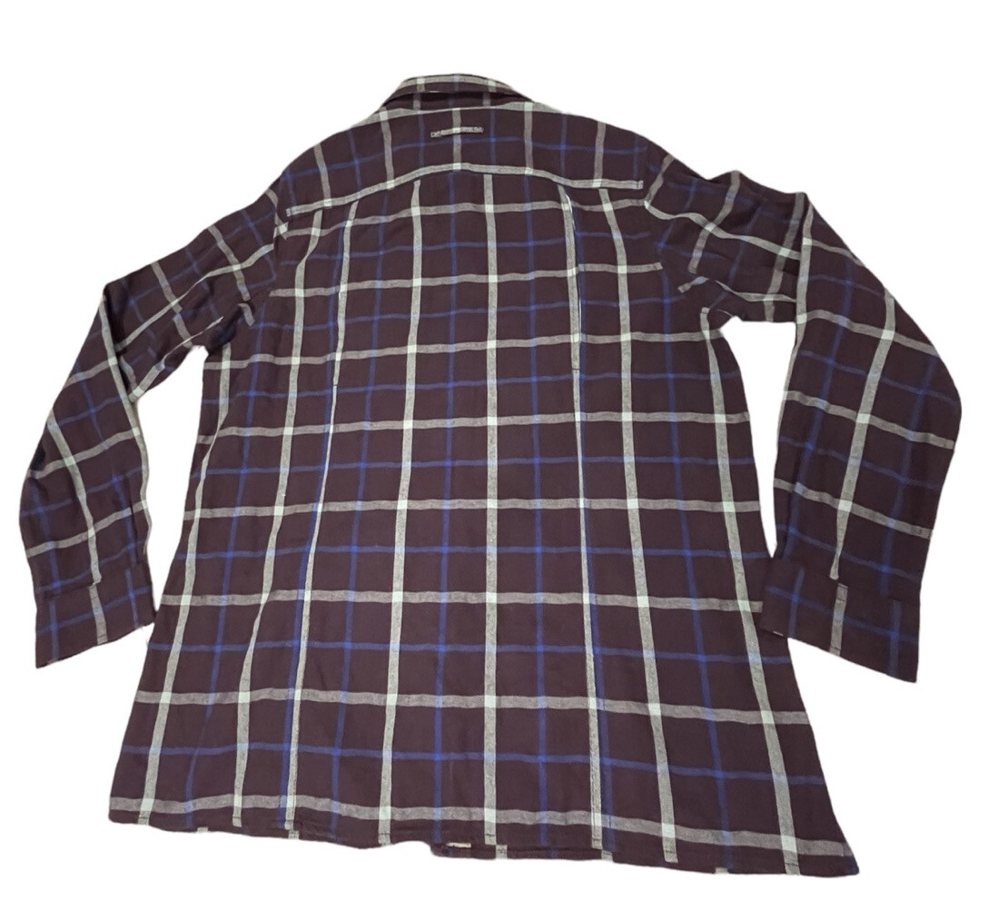 Duluth Trading Co Womens Purple Plaid Flannel Shi… - image 2