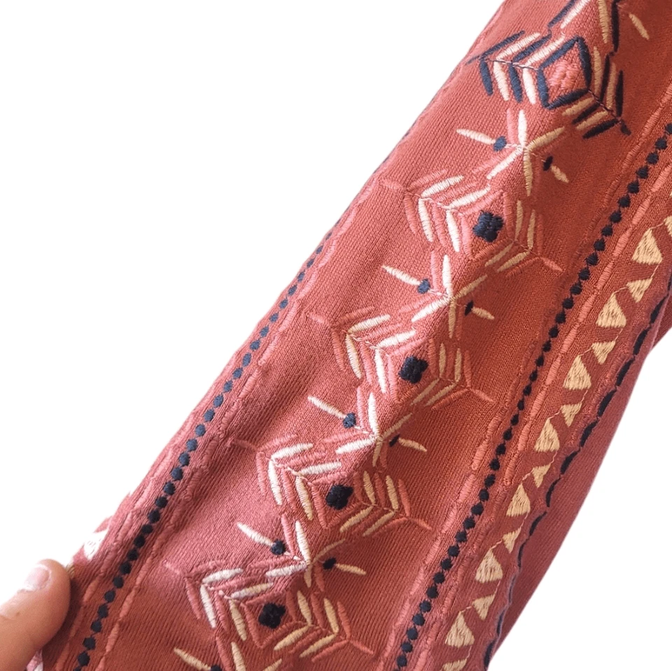 Camiseta de manga larga Cruel Denim bordado óxido Foto 4 de 4