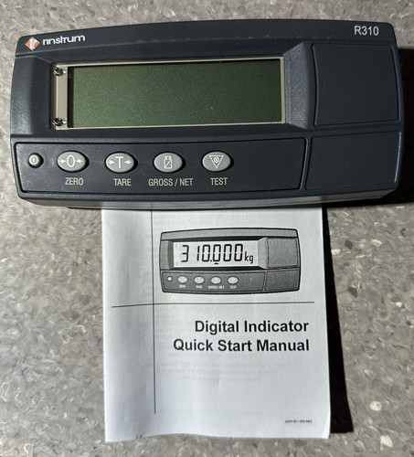 Rinstrum R310-A Digital Weighing Indicator – Brand New | Panel Mount | Fast Ship - Picture 2 of 3