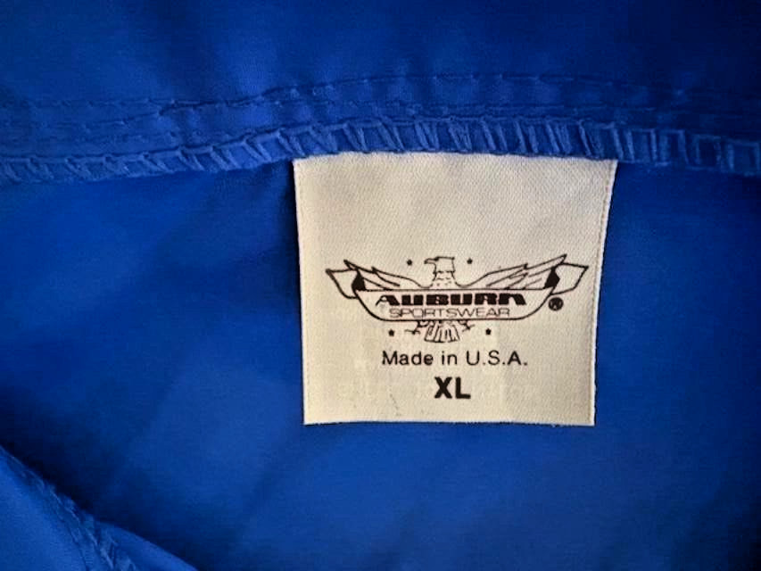 Vtg Auburn Sportswear "Limerick II" Nuclear Power Plant (PA) Wind Breaker - XL