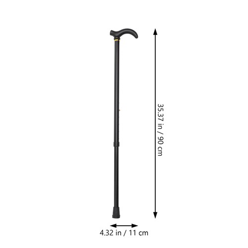 Teleskopkrücken Mobilitätsstock für Senioren Mann verstellbar Aluminiumstock - Bild 11 von 12
