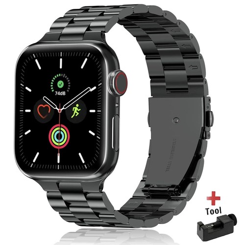 Edelstahl Armband Mit Schutzhülle Für Apple Watch Series 9/8/7/6/5/4/3/SE Ultra - Bild 4 von 13