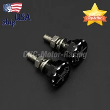 Aluminum License Plate Screw Black For Suzuki GSXR1300/Hayabusa Motorcycle Bolts