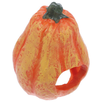Aquarium maison citrouille poisson cachette crevettes habitat soldes aquarium cachettes