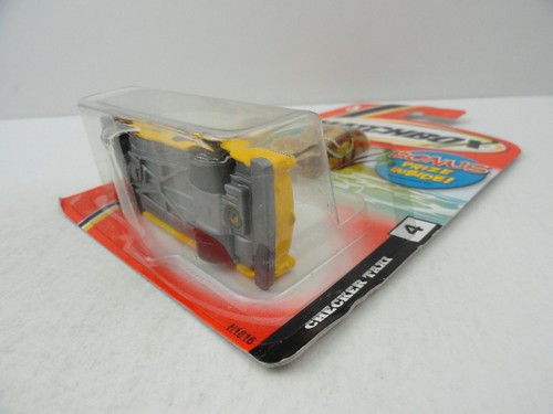 2005 Matchbox #4 Checker Taxi (gelbes NYC Taxi, Bonuspreis innen Karte) - Bild 3 von 6