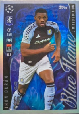 Match Attax Champions League 2024-25 Extra Blue Flame BL 1  Duran Aston Villa