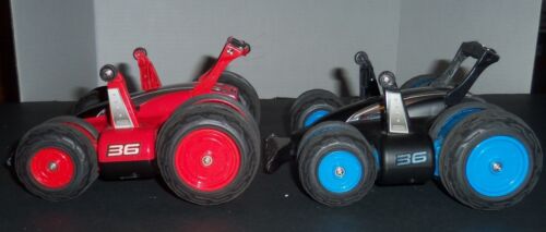Sharper Image R/C Spin Drifters Blue and Red Cars 360 for parts or repair - Picture 9 of 12