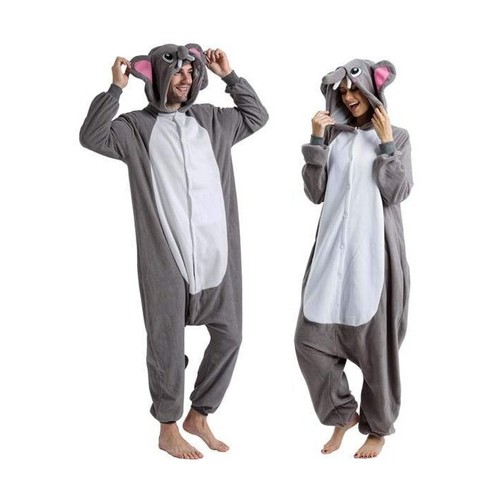 Elefant Kostüm Erwachsene extra groß Pyjama Snuggle Me Einteiler Cosplay Kostüm