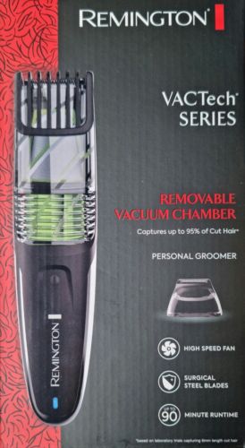 Remington BeardTrimmer Series 6000 Vacuum Precision Beard Stubble Trimmer MB6850 - Picture 2 of 4