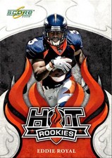 2008 Score #HR-9 Eddie Royal Hot Rookies
