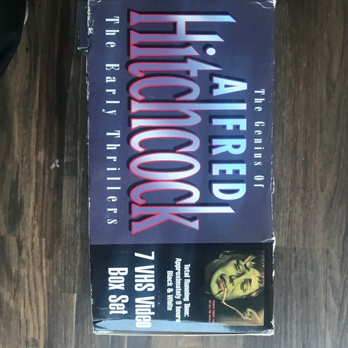 The Genuis of Alfred Hitchcock-The Early Thrillers 7 VHS Box Set - Picture 4 of 5