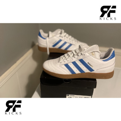 adidas Busenitz White Blue Bird Style IE3101 Men SZ 10