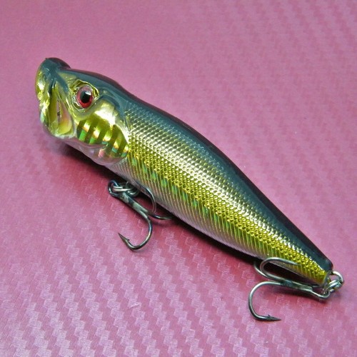 Surface Popper Plug Lure Bass Pike Zander Preditory Course Sea fishing 95mm 12gr - Picture 6 of 10