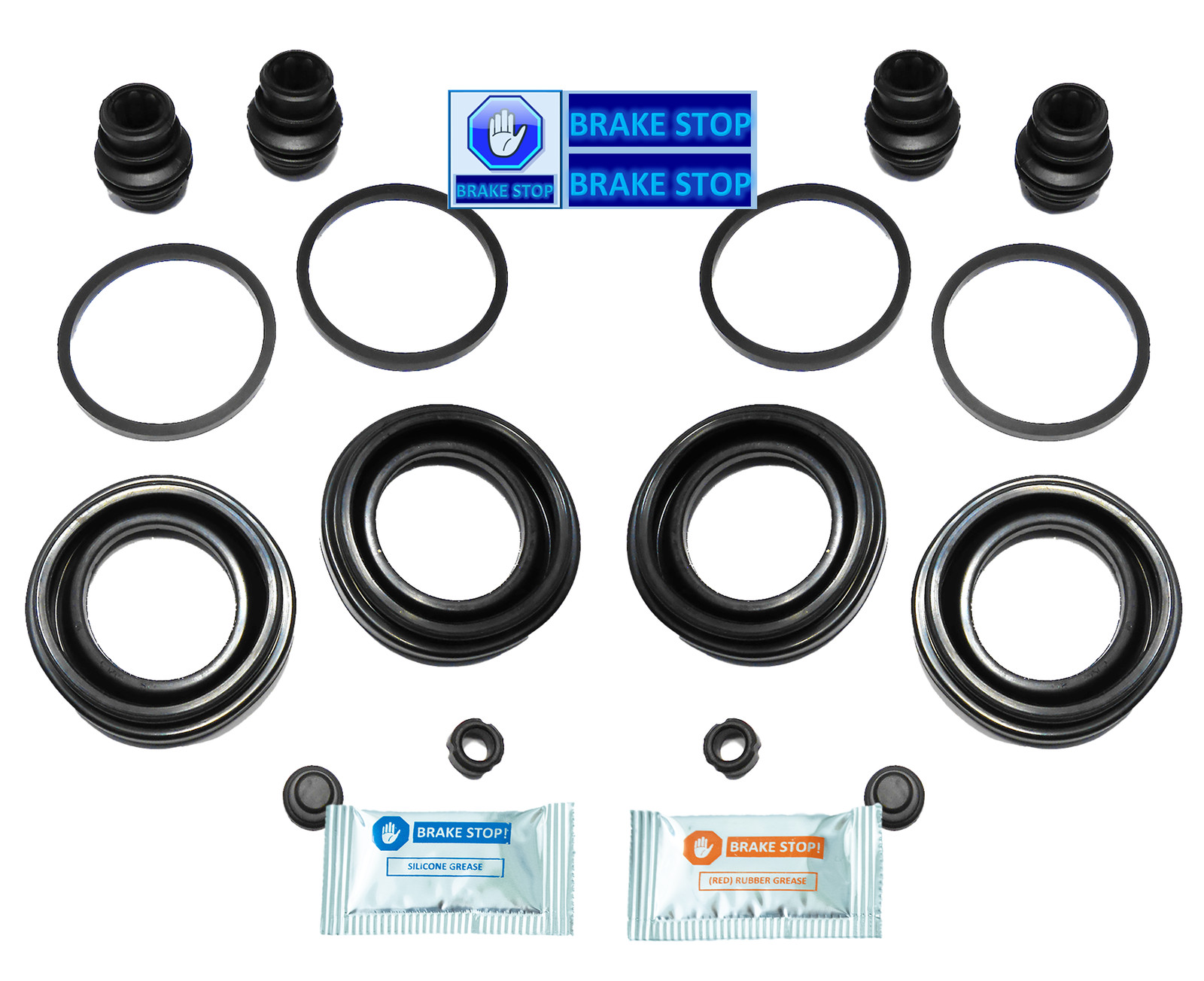 2x FRONT BRAKE CALIPER REPAIR SEAL KIT FITS Nissan Elgrand E50 1995>2002