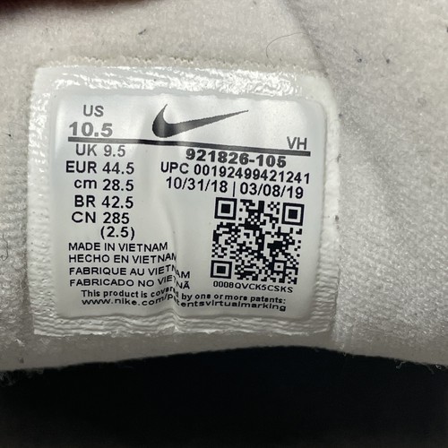 Nike Air Max 97 weiß reflektierend silber grau 921826-105 Größe 10,5 - Bild 10 von 12