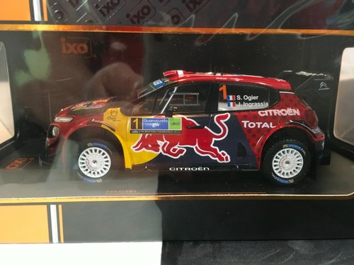 1:24 IXO 24RAL001 Sébastien Ogier Citroen C3 WRC #1 Winner Mexico Rally 2019 - Picture 8 of 11