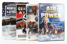 4 World War II DVD Sets NEW in Wrap WW II in Color, Air Power, Warplanes 9 DVDs