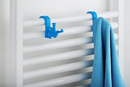Appendino universale per radiatore scaldasalviette, Modello Handy Hook - Imagen 10 de 20