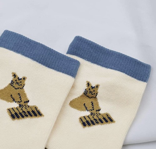 LOFIR Unisex Socks Kids Cotton Socks Cute Animal Cartoon Socks Dog Cat Age 5-7yr - Picture 6 of 13