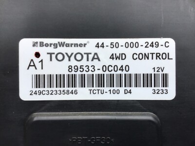 クゥ 2013-2018 TOYOTA Tacoma 4WD Transfer Case Control Module OEM
