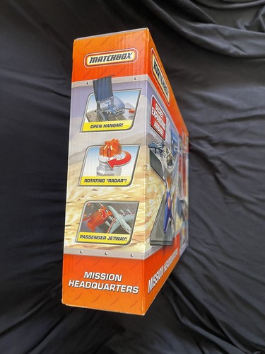 NEW Sealed Matchbox Sky Busters Missions Headquarters Airbase Mattel 2010 - Picture 4 of 10