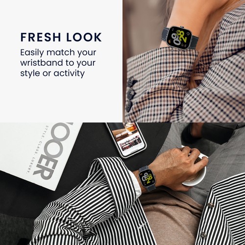 Cinturino Ricambio Smartwatch per Xiaomi Mi Watch Color Sport S1 Active - Zdjęcie 6 z 8