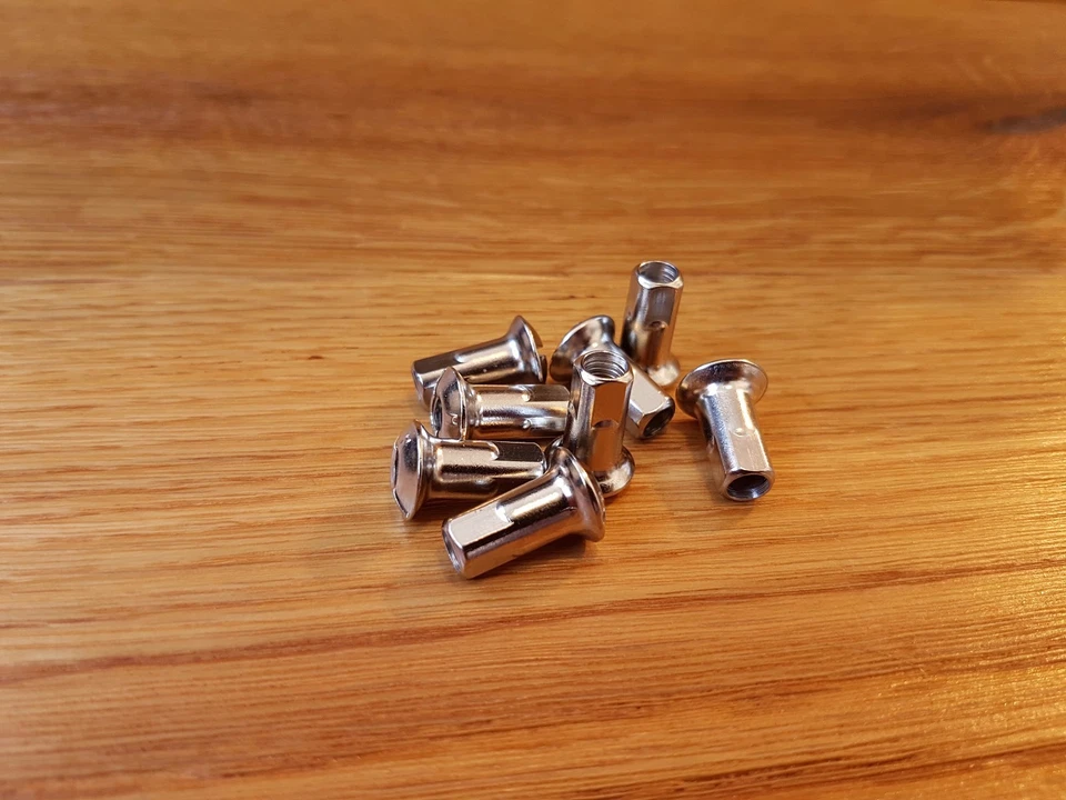 RADIOS BMW R5 R6 R51 R51/2/3 R61 R66 MEDIO BUJE Acero Inoxidable 80 Piezas + Pezones Foto 4 de 4