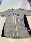 Game Worn Used Fresno State Bulldogs Baseball Jersey Nike Size XL #50