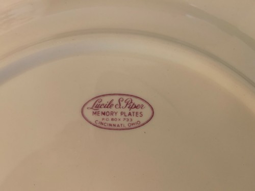 Collectible Church Plate Paul's Chapel Evangelical Reformed Church Lexington NC - Picture 5 of 6