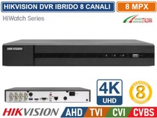 HIKVISION HWD-7108MH-G2 TURBO HD DVR 4K 8MP 8 CANALI 5IN1 TVI AHD CVI CVBS IP