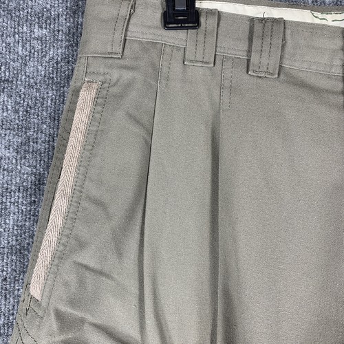 Vintage 80s Bugle Boy Special Issue Cargo Pants Mens 32x33 Army Green - Picture 4 of 12