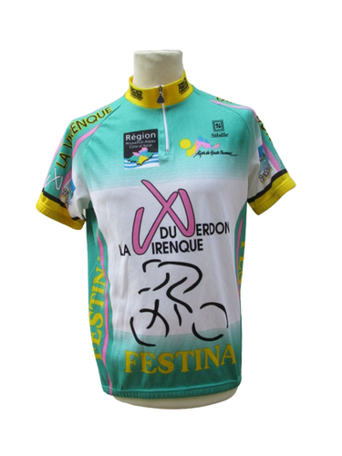 Cyclisme - 1956 - Maillot de cyclisme vintage / fanversion