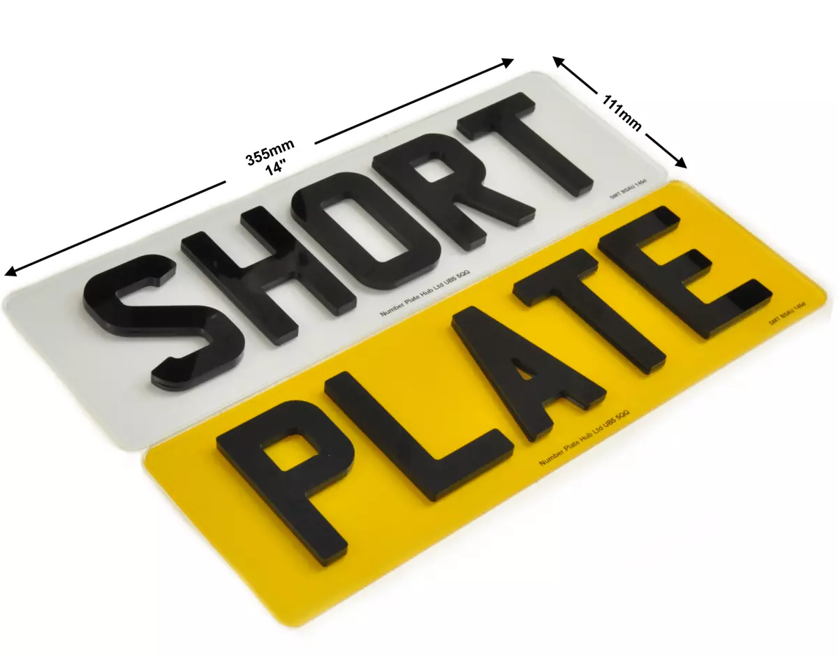 3d number plates deals