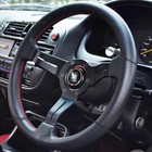 330mm Nardi 13inch Black Perforated Leather Racing Drift Sport Steering Wheel