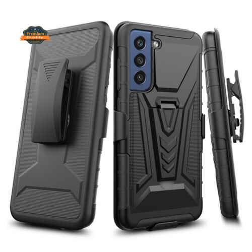 Für Samsung Galaxy S22 Hybrid Armor Ständer Clip Holster Robust Etui Abdeckung - Bild 2 von 37