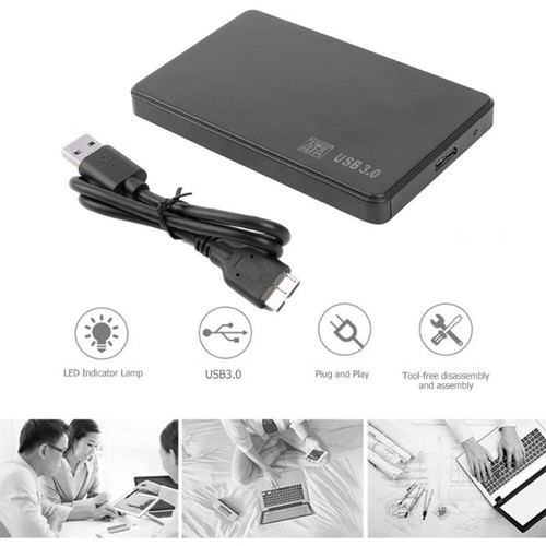 2,5-Zoll--HDD-SSD-zu-USB-3.0-Gehäuseadapter 5-Gbit / C0J9 - Bild 5 von 11