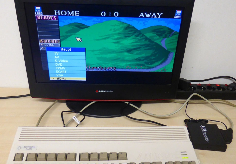 Amiga HDMI Adapter + Amiga RGB SCART Kabel - Bild 4 von 4