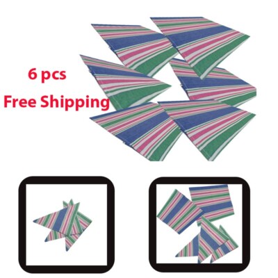 Tea Towels Cotton Kitchen Dish Cloth Pack Super Absorbent 15*15 Inches Reusable